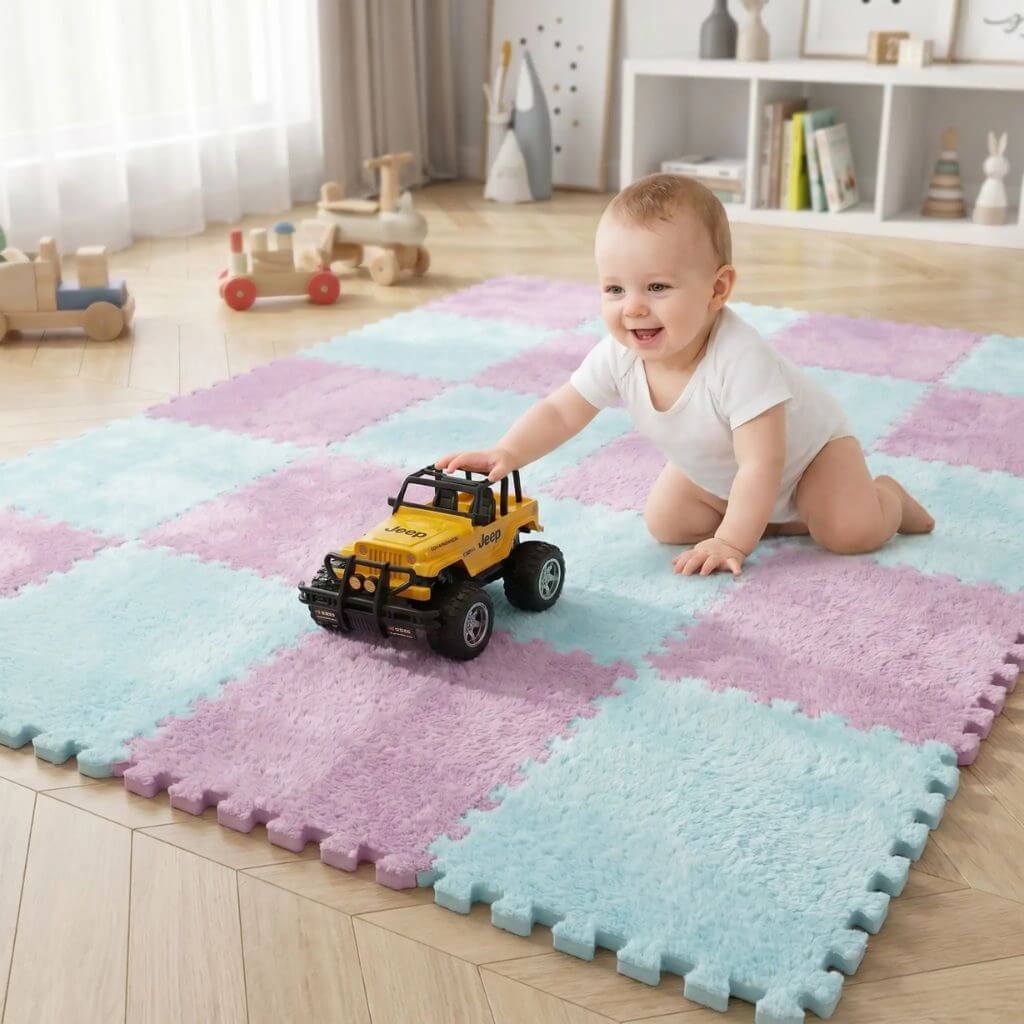 Tapis d'éveil : pourquoi c'est indispensable dès la naissance ? - Kidstresor