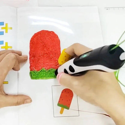 Album de Modèles pour Stylo 3D – 22 ou 40 Motifs à Reproduire - Kidstresor