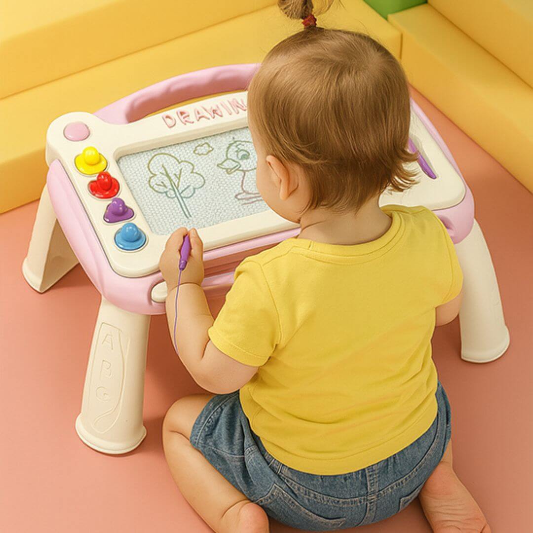 Ardoise magique - Surface magnétique effaçable à l'infini - Kidstresor