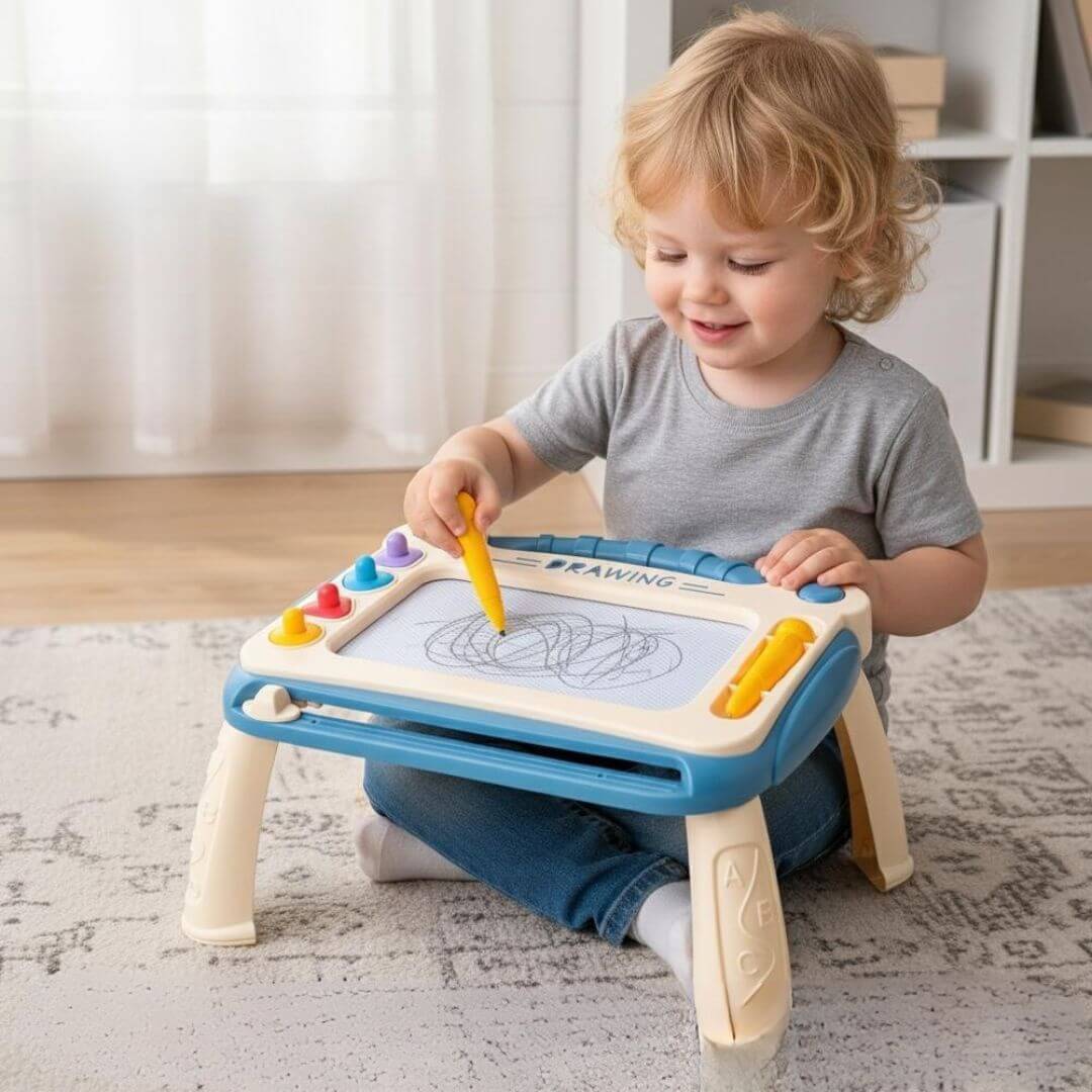 Ardoise magique - Surface magnétique effaçable à l'infini - Kidstresor