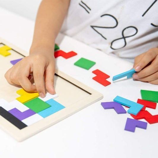 Casse tete en bois | Artisanal - Kidstresor