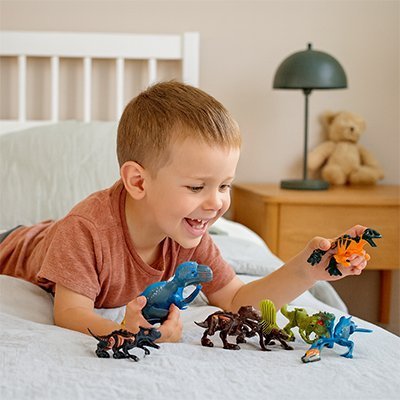 Dinosaure jouet | Ultra - réaliste - Kidstresor