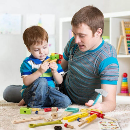 Jeu de construction | Jouets en bois et outils pour développer l’imagination - Kidstresor