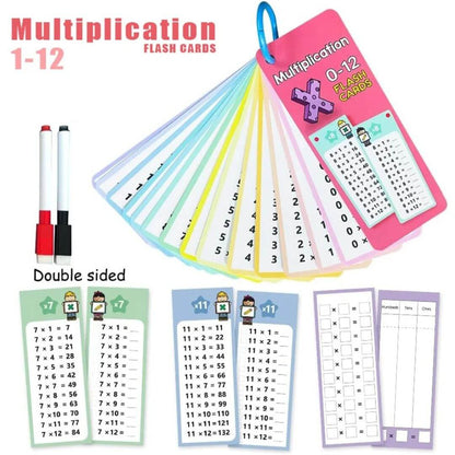Jeu de maths Montessori - Apprentissage ludique et effaçable - Kidstresor