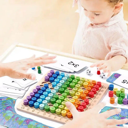 Jeu de maths Montessori - outils pédagogiques pour enfants - Kidstresor
