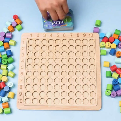 Jeu de maths Montessori - outils pédagogiques pour enfants - Kidstresor