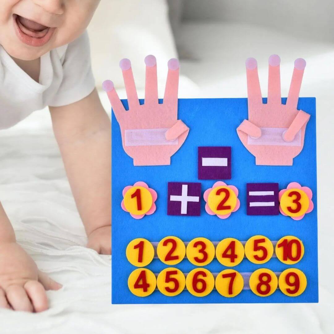 Jeu de maths Montessori - pour apprendre à compter et calculer - Kidstresor