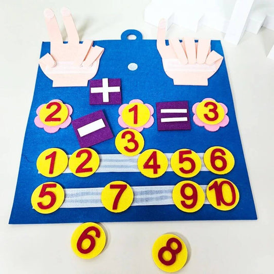 Jeu de maths Montessori - pour apprendre à compter et calculer - Kidstresor