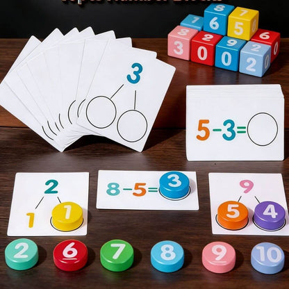 Jeu de maths - Pédagogie ludique pour l'apprentissage des enfants - Kidstresor