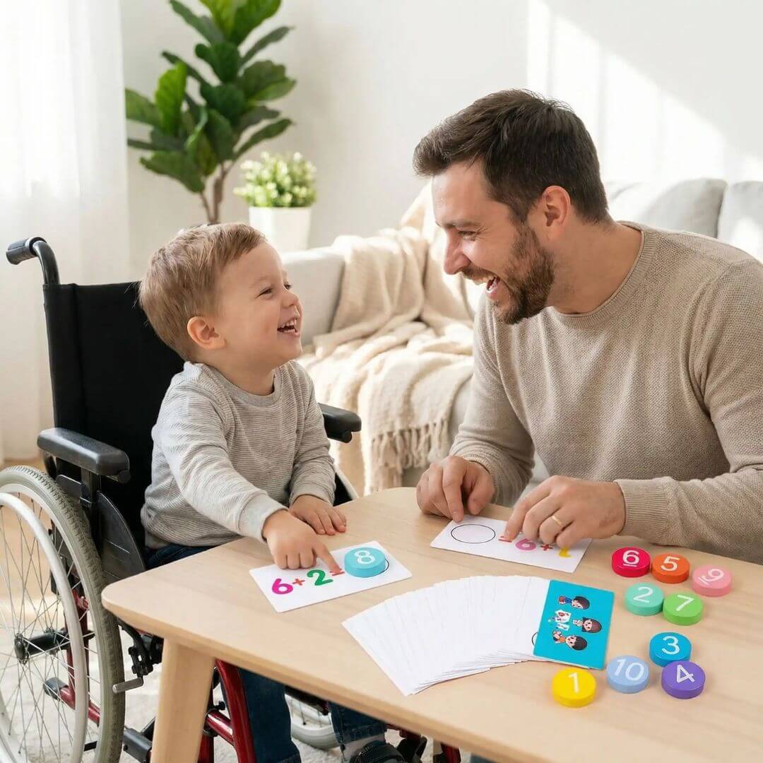 Jeu de maths - Pédagogie ludique pour l'apprentissage des enfants - Kidstresor