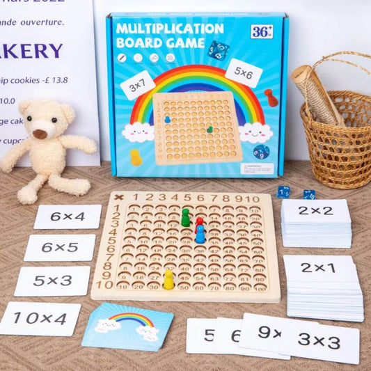 Jeu de maths pour enfants - comptage, réflexion et motricité - Kidstresor