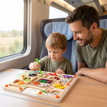 Jeu magnétique enfant montessori | Educatif Créatif - Kidstresor