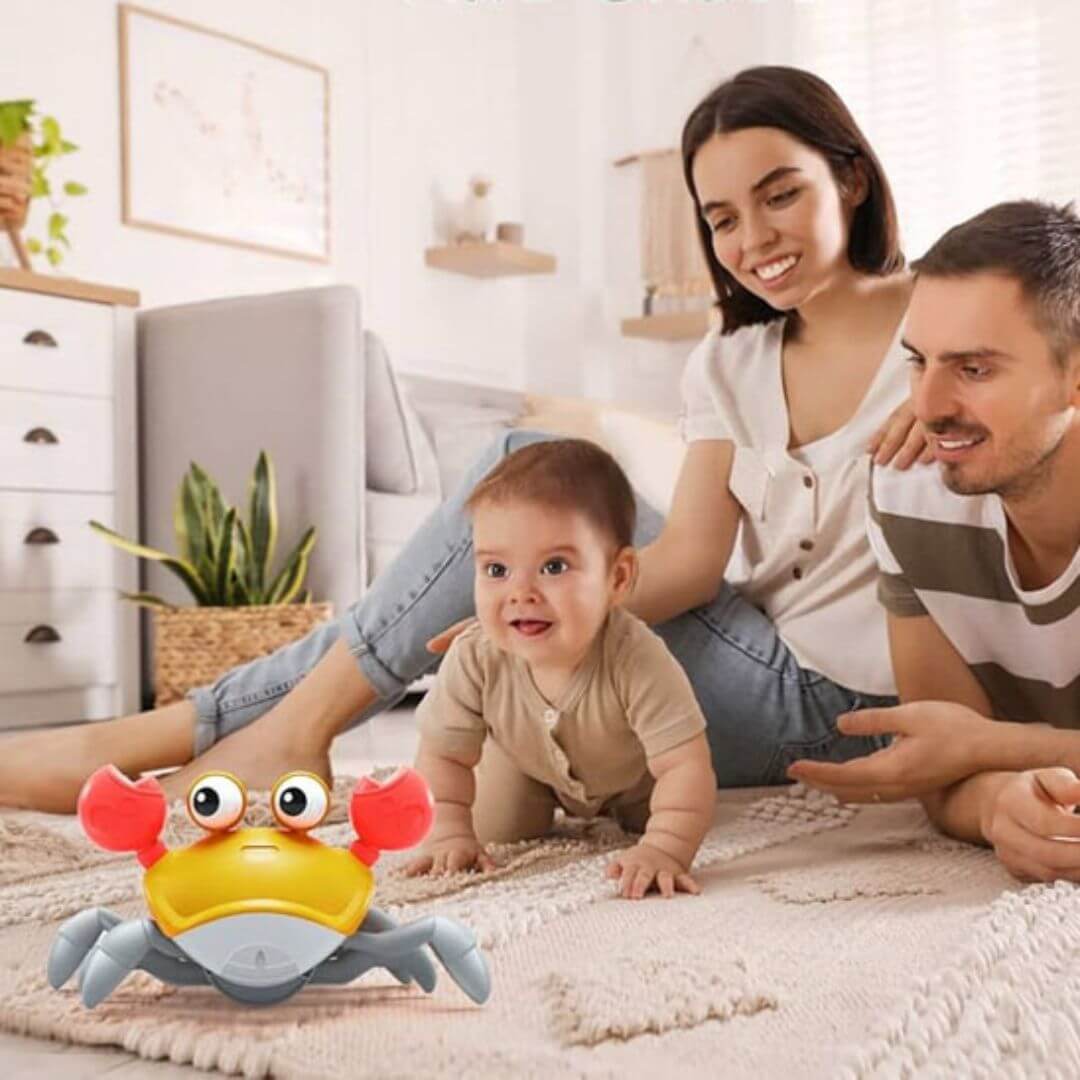 Jouer Crabe Rampant — Favorise l’apprentissage de la marche et stimule la motricité - Kidstresor