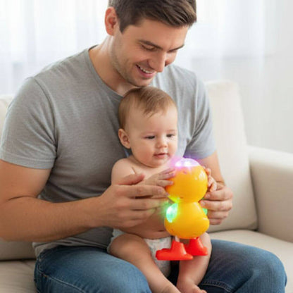 Jouet musical bébé - Canard musical interactif - Kidstresor