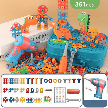 Kit Dinosaure™ | Jeu de Construction Éducatif - Kidstresor