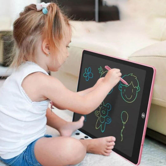 L'ardoise magique - tablette enfant écriture et dessin effaçable - Kidstresor