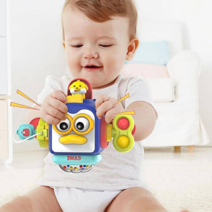 Le pingouin bidou – Jouet pour bébé en folie - Kidstresor