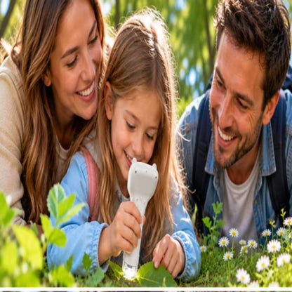 Microscope de poche enfant – Écran numérique et poignée - Kidstresor