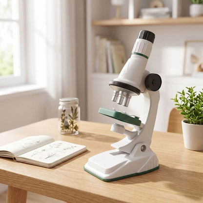 Microscope enfant – Kit d’observation avec éclairage LED - Kidstresor