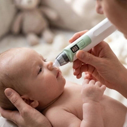 Mouche-Bébé Électrique Rechargeable – Aspirateur Nasal Doux pour Nourrisson - Kidstresor