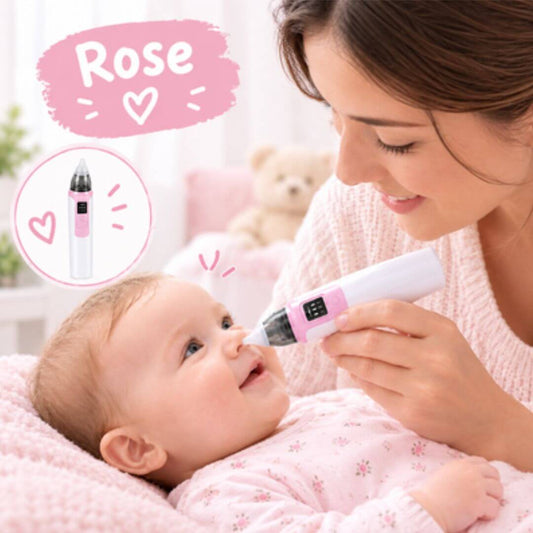 Mouche-Bébé Électrique Rechargeable – Aspirateur Nasal Doux pour Nourrisson - Kidstresor