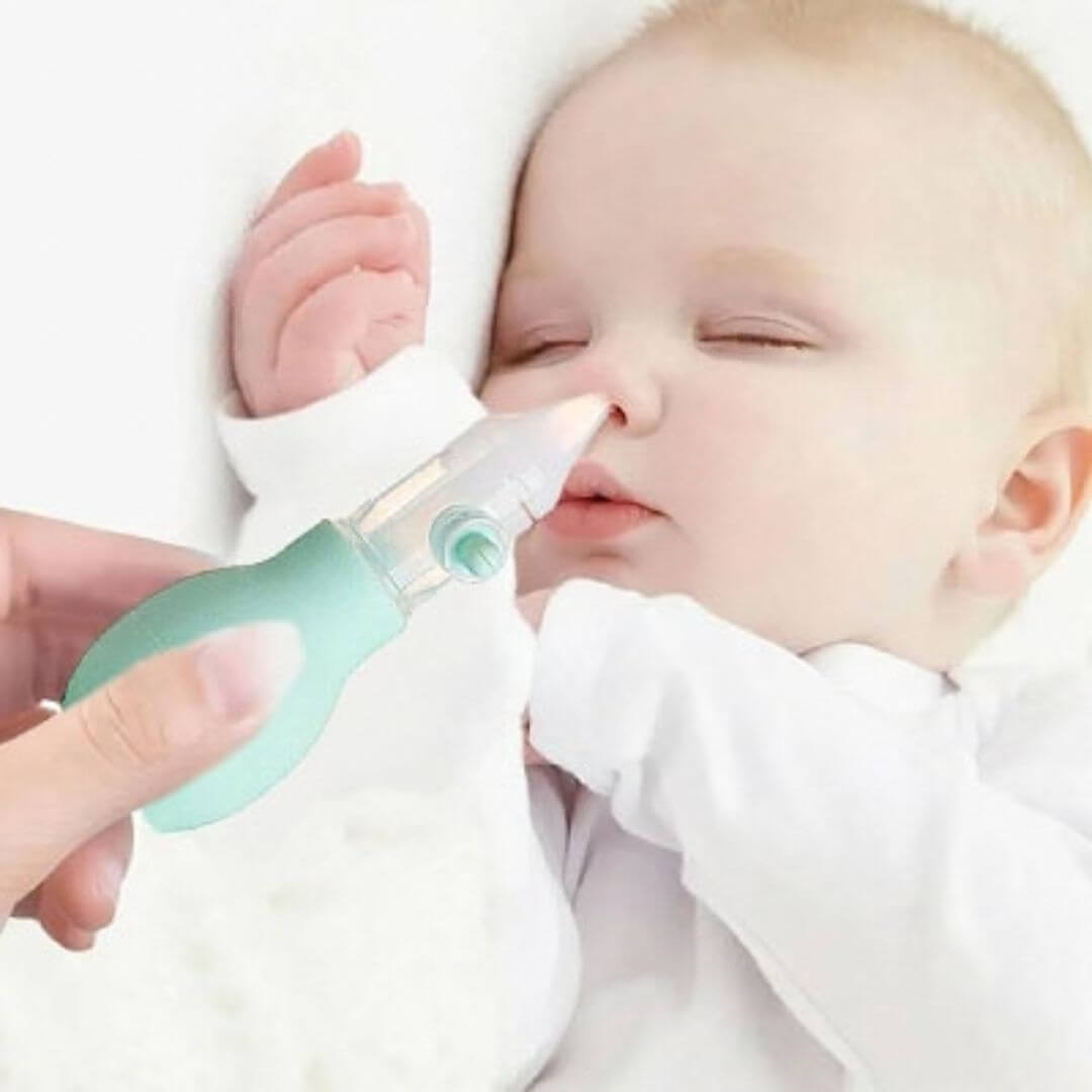 Mouche-Bébé Manuel en Silicone – Poire Nasale Douce Anti-Reflux pour Nourrisson - Kidstresor