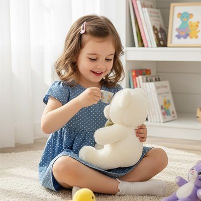 Ours en peluche | Ultra - doux - Kidstresor