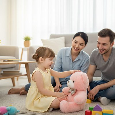 Ours en peluche | Ultra - doux - Kidstresor