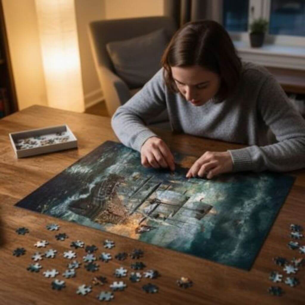 Puzzle 1000 pièces bateau pirate – Une aventure à assembler - Kidstresor