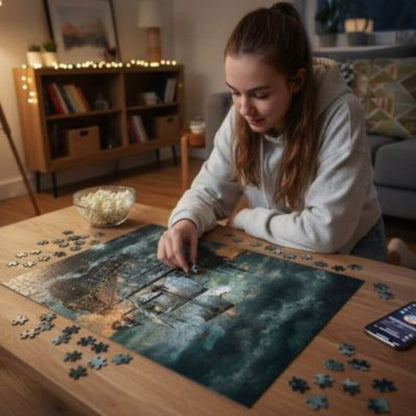 Puzzle 1000 pièces bateau pirate – Une aventure à assembler - Kidstresor