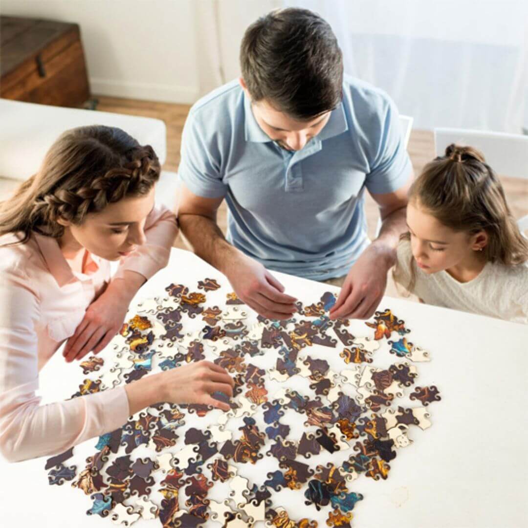 Puzzle 1000 pièces | Concentration Zen - Kidstresor