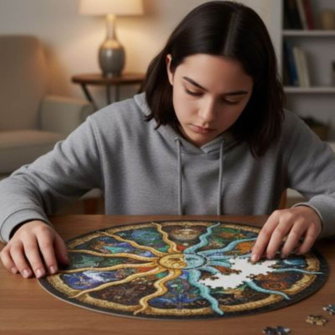 Puzzle 1000 pièces | Évasion Relaxante - Kidstresor