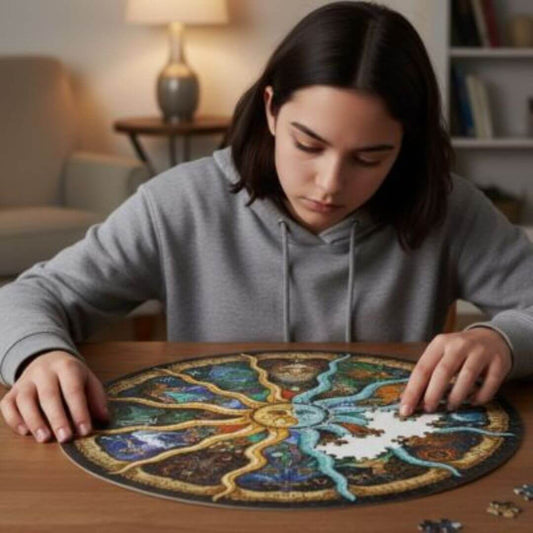 Puzzle 1000 pièces | Évasion Relaxante - Kidstresor