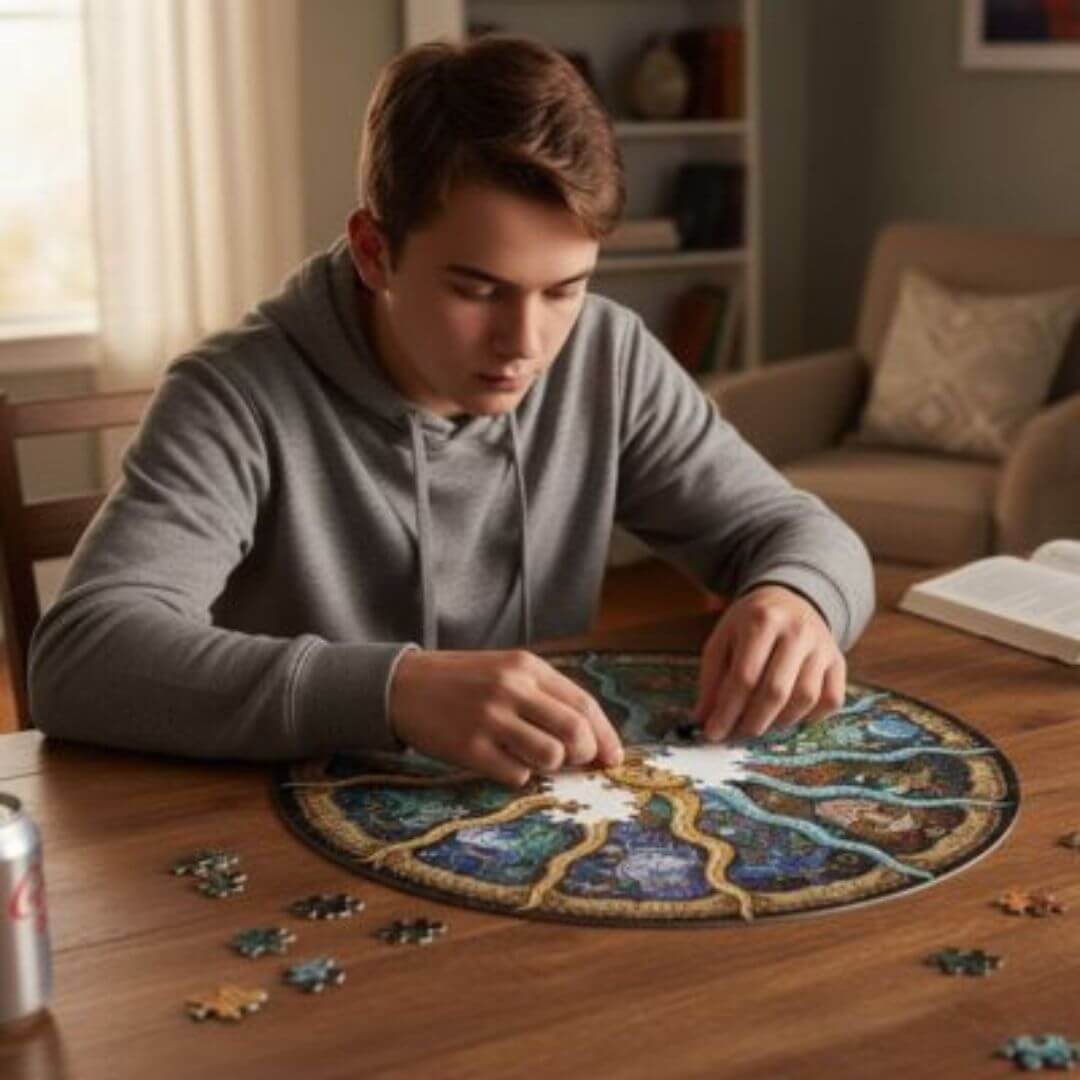 Puzzle 1000 pièces | Évasion Relaxante - Kidstresor
