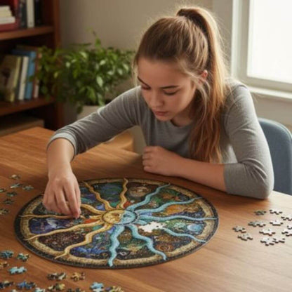 Puzzle 1000 pièces | Évasion Relaxante - Kidstresor