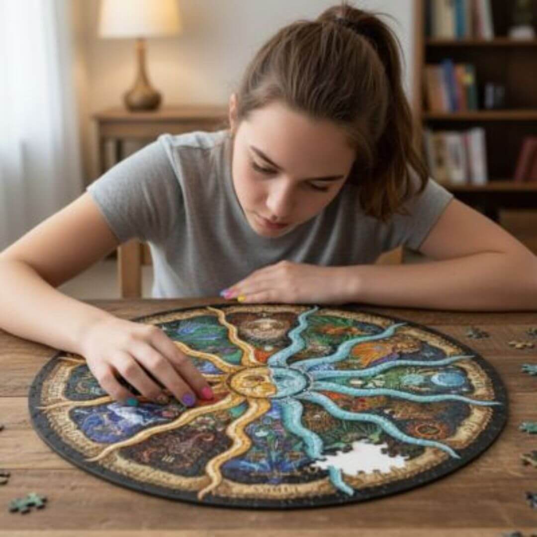 Puzzle 1000 pièces | Évasion Relaxante - Kidstresor