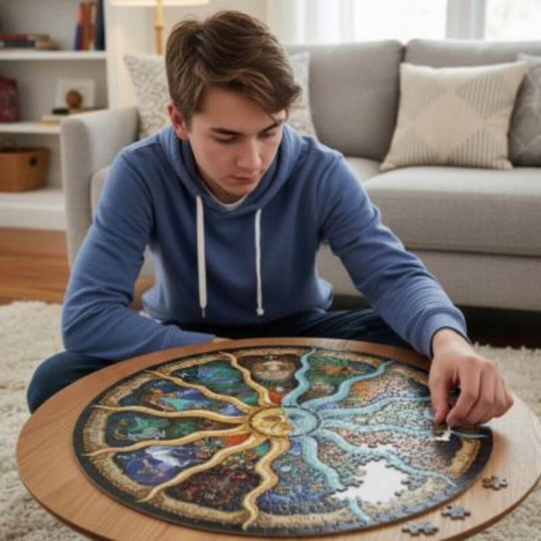 Puzzle 1000 pièces | Évasion Relaxante - Kidstresor
