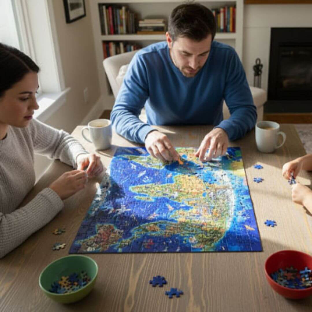 Puzzle 1000 pièces | Premium Évasion - Kidstresor