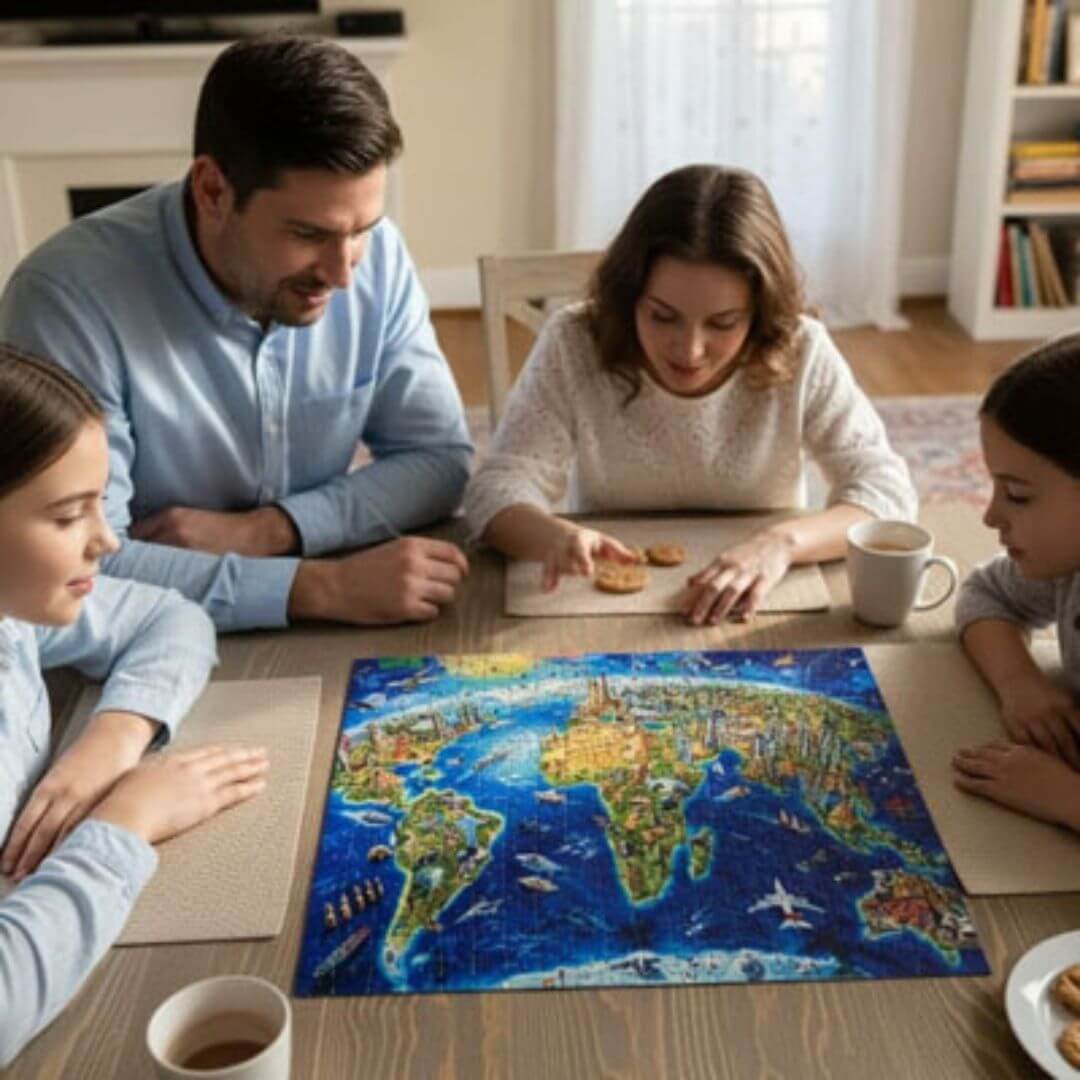 Puzzle 1000 pièces | Premium Évasion - Kidstresor