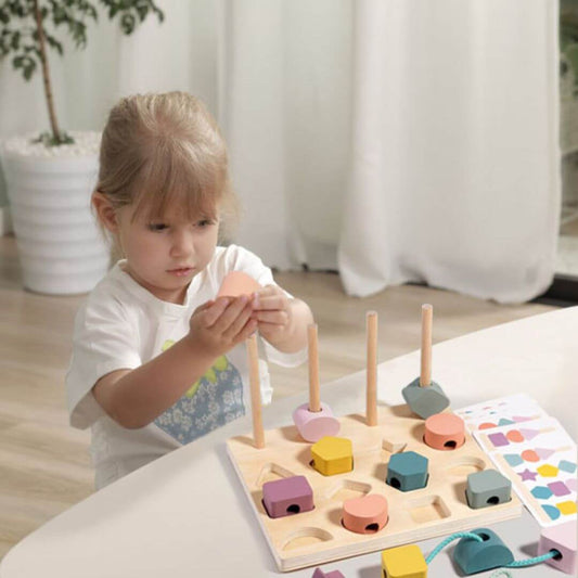 Puzzle bebe | Coloré Éveil Motricité - Kidstresor