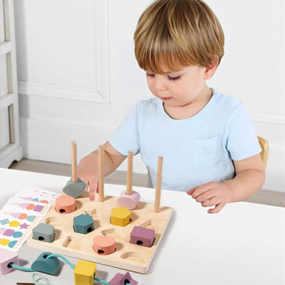 Puzzle bebe | Coloré Éveil Motricité - Kidstresor
