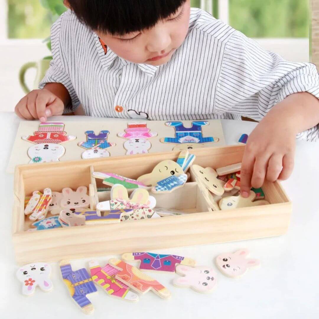 Puzzle bois | Créatif Naturel - Kidstresor