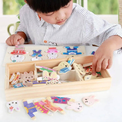 Puzzle bois | Créatif Naturel - Kidstresor