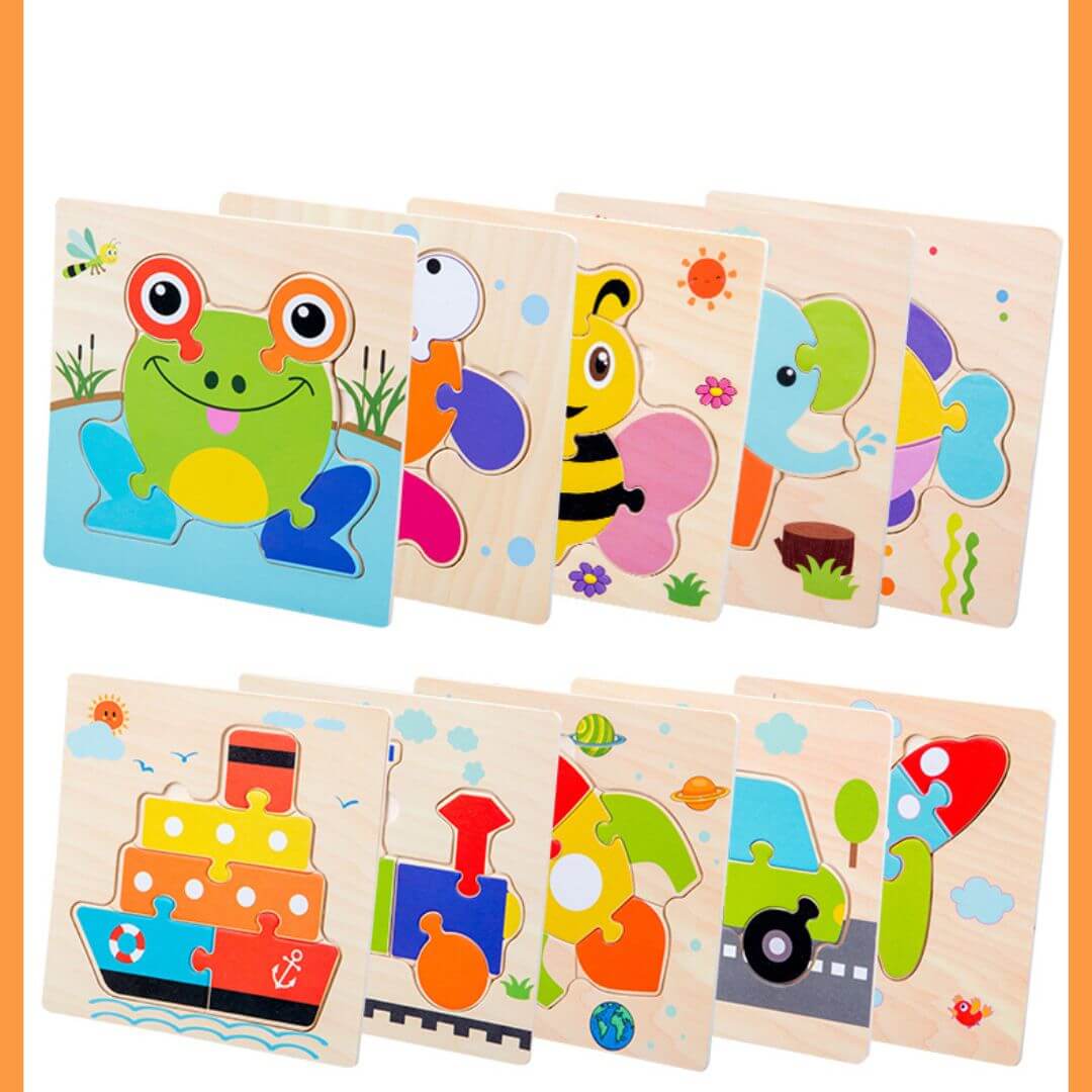 Puzzle bois | MiniPuzz™ - Kidstresor