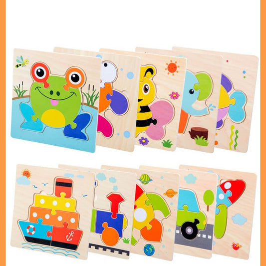 Puzzle bois | MiniPuzz™ - Kidstresor