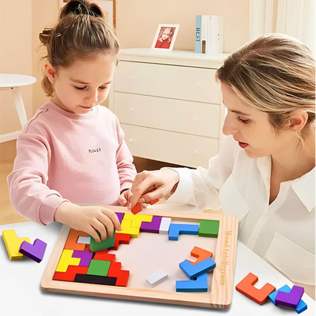 Puzzle enfant - Casse tête en bois - Kidstresor