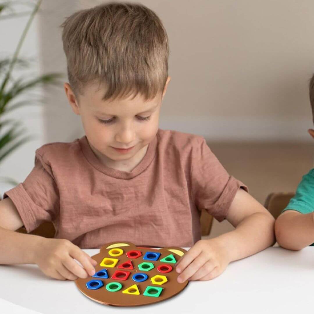 Puzzle enfant | Jeu d'association de formes - Kidstresor