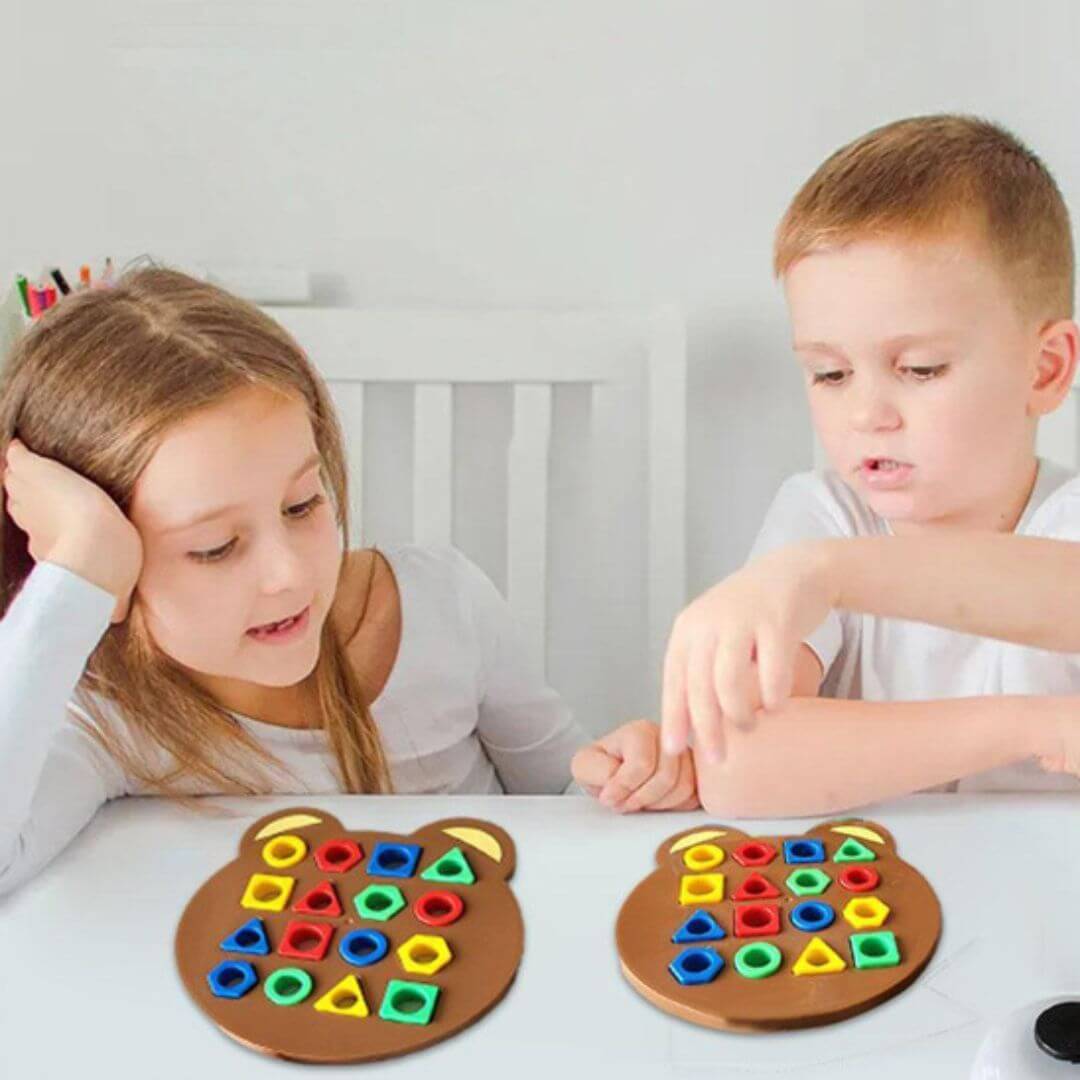 Puzzle enfant | Jeu d'association de formes - Kidstresor