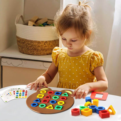 Puzzle enfant | Jeu d'association de formes - Kidstresor