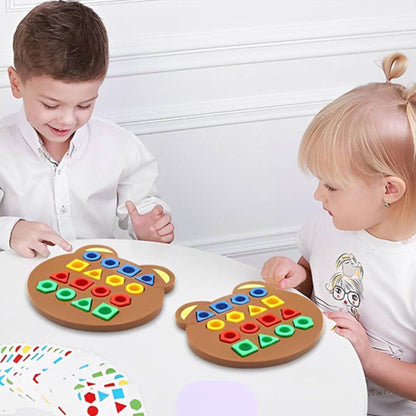 Puzzle enfant | Jeu d'association de formes - Kidstresor